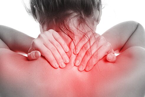 Dolor de cuello con osteocondosis cervical